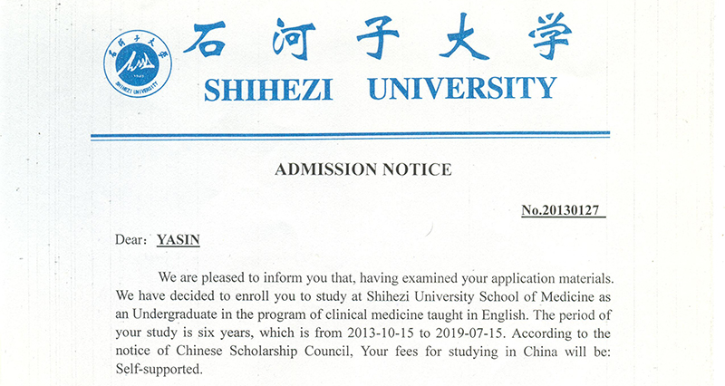 Study in China